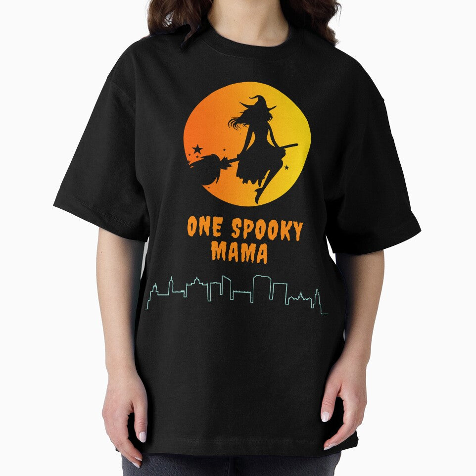 One Spooky Mama T-Shirt For Any Mom, Women, Girl Who Wants To Stay In The Halloween Spirit. Great Gift Idea For Halloween by House-Of-Pinto