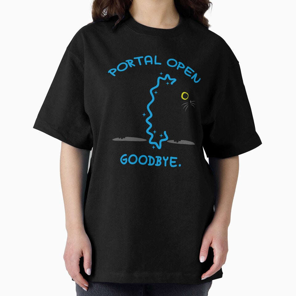 Portal Open Goodybe Cat by fishdesigns