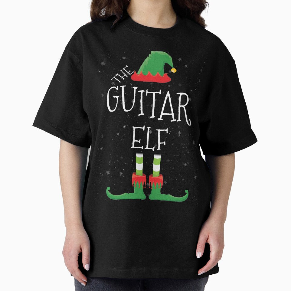 Guitar Elf Family Matching Christmas Group Funny Gift by DavisHasari