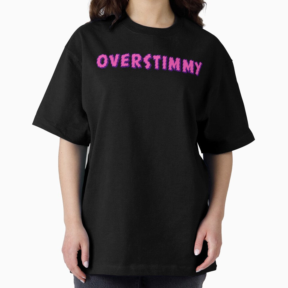 Overstimmy, Pink Shakey Typography by Memes N Lore