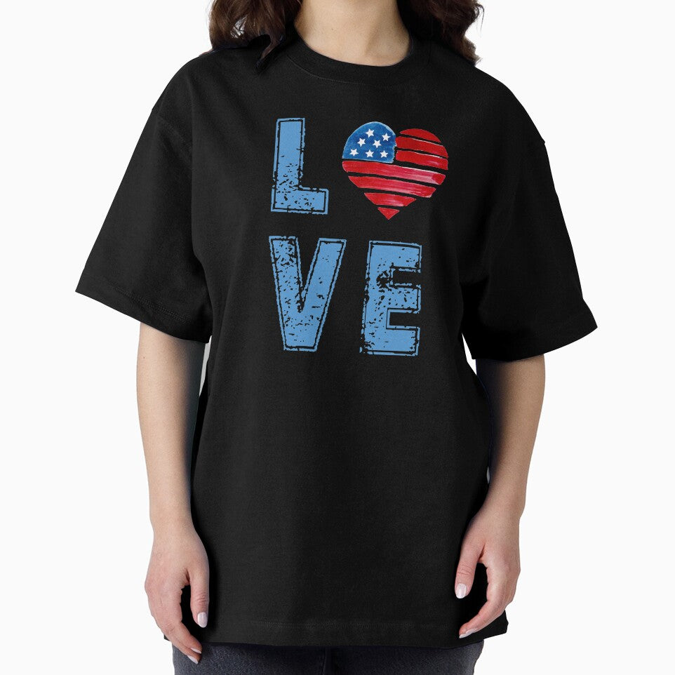 happy independence day love usa by John Hana