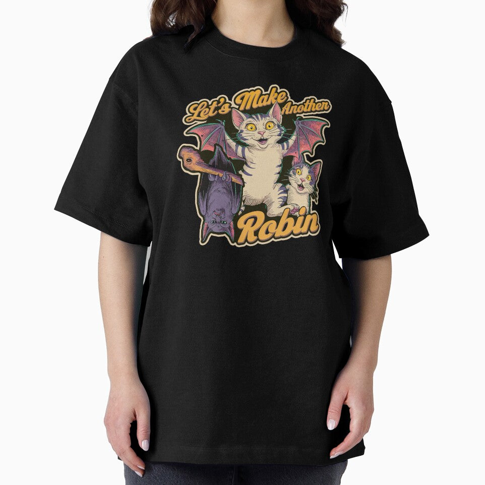 ''Let's Make Another Robin'' Funny Geek Couple / Geek Husband & Wife T-Shirt by Witty Shirts