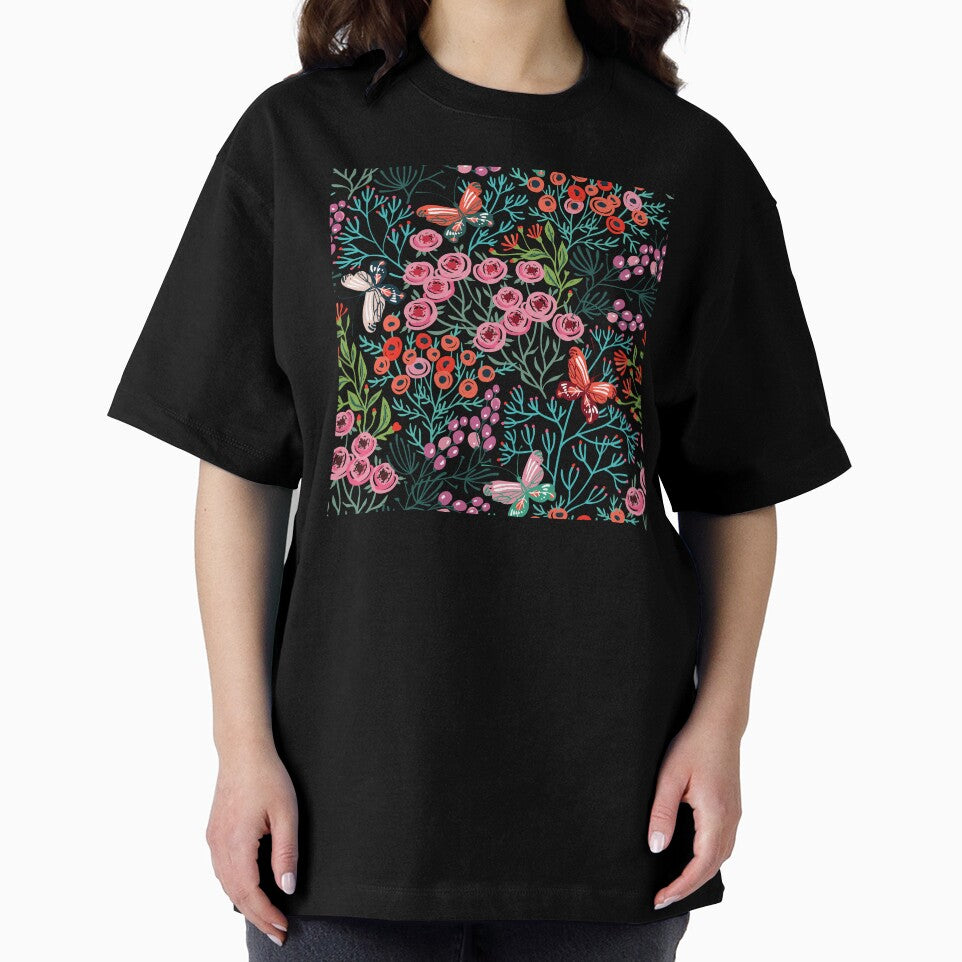 Drawing of flowers and butterfly by JAG2B