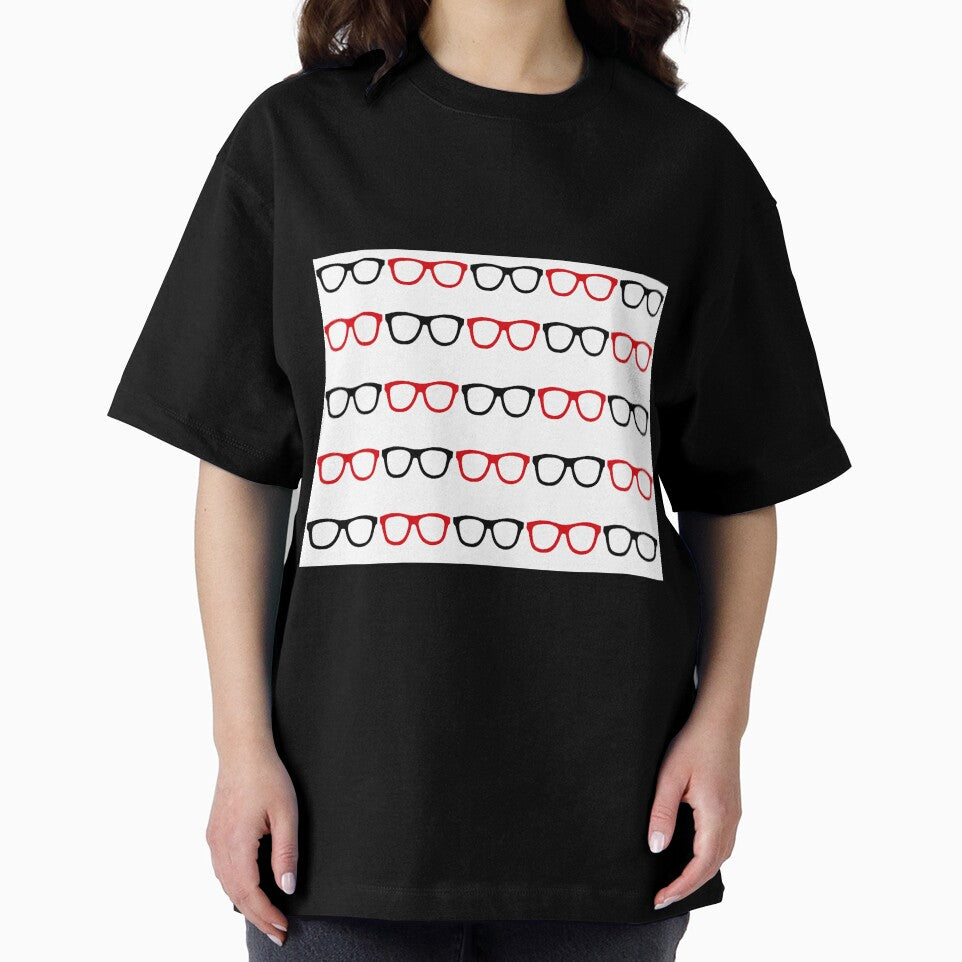 Black and Red Nerd Glasses by GeekyGirlsGarb