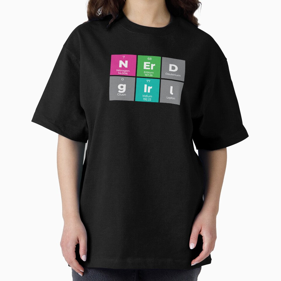 Nerd Girl Periodic Table Design – Funny Science Gift by Rodney's Marketplace