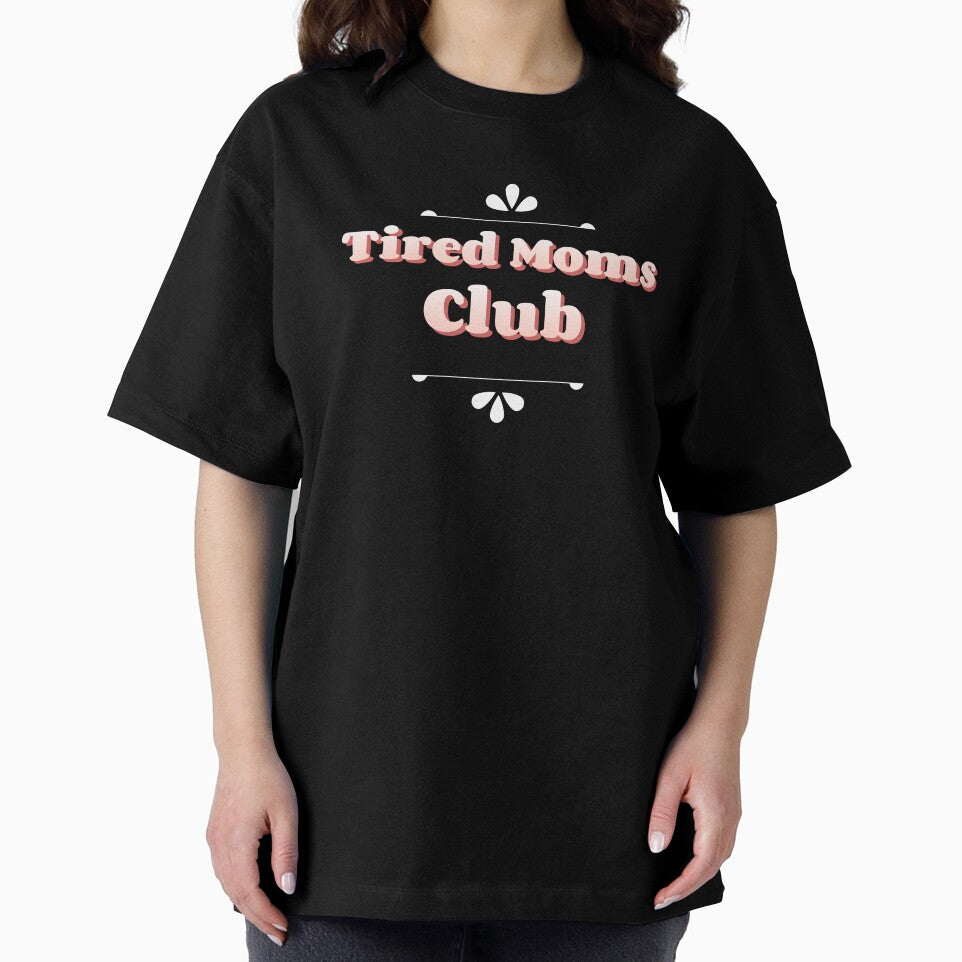 Tired Mom Life | It's A Thing | Funny Exhausted Mom Shirt Retro Tired Moms Club Tee by RandisTees