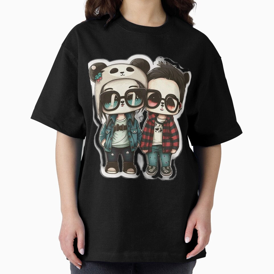 Panda couple by Stickerize124