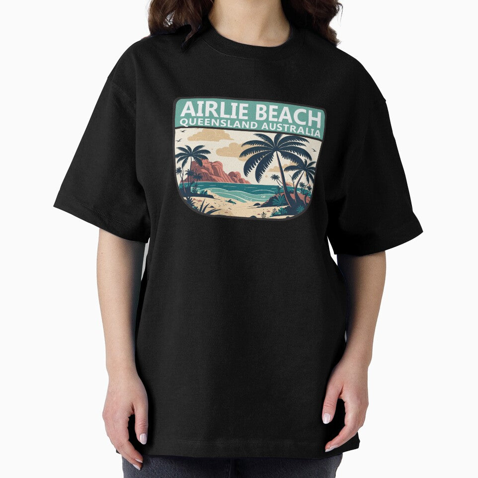 Airlie Beach Australia Retro Emblem by KrisSidDesigns