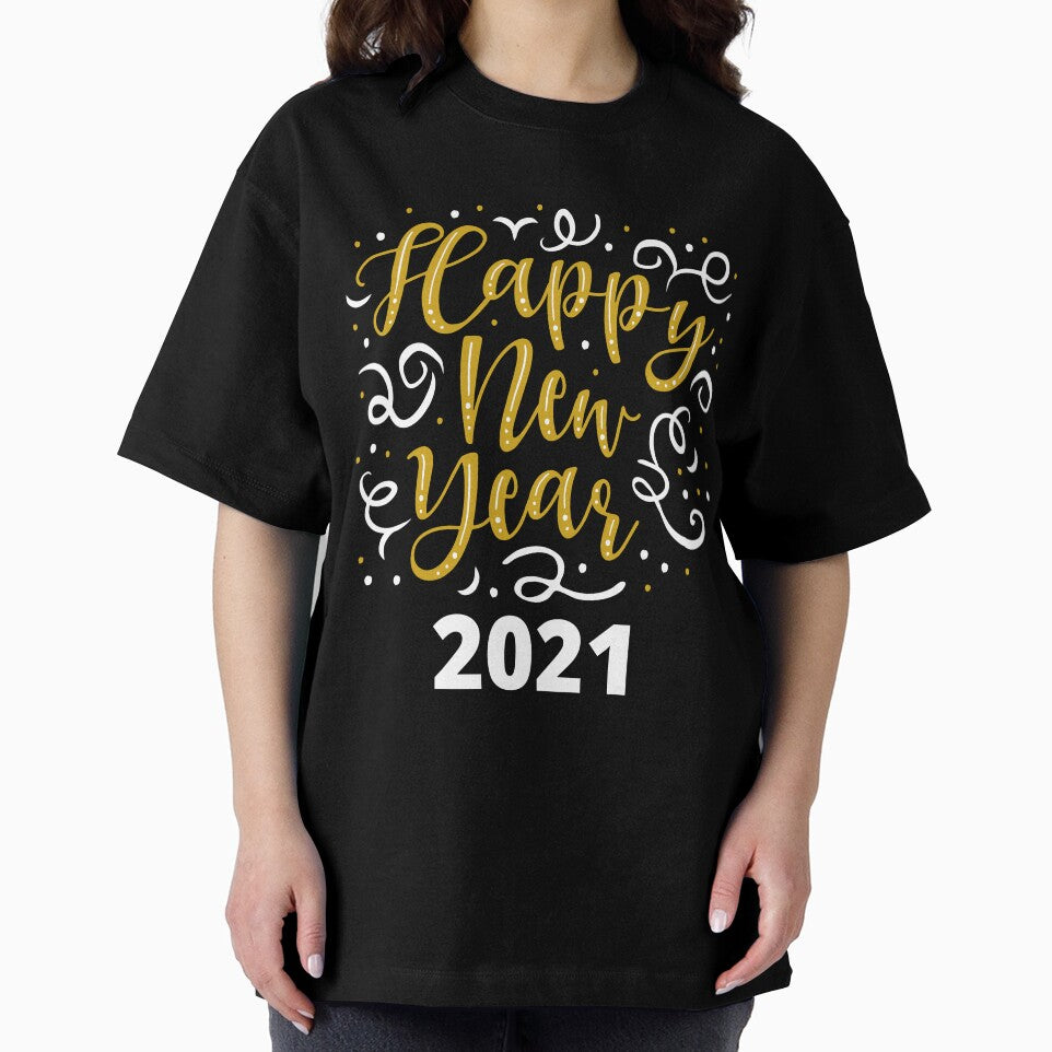 BEAUTIFUL HAPPY NEW YEAR 2021 CONFETTI GOLDEN CUTE by Rpgpbp