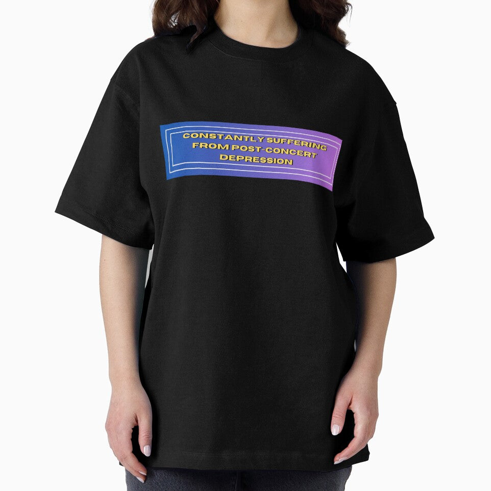 Post Concert Depression GRADIENT BLUE TO PURPLE by RexieLovelis