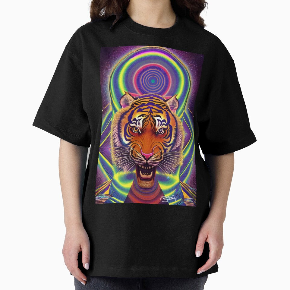 Trippy Tiger Vibes 33 by Benito Del Ray