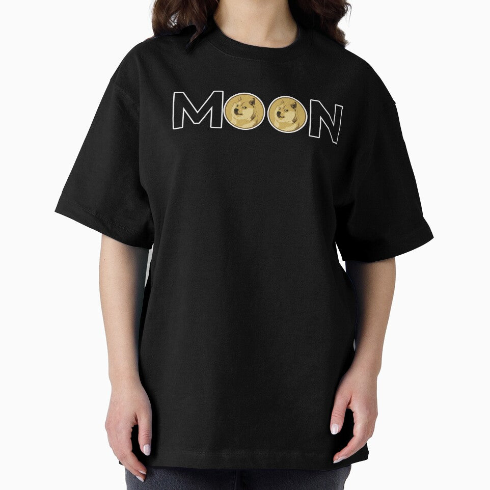 Doge Moon Dogecoin Cryptocurrency by MktngMultiverse