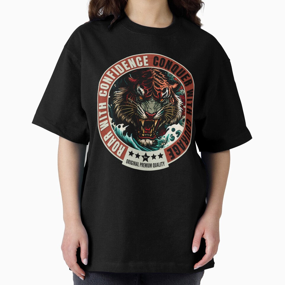 Empowered Tiger: Roar With Confidence, Conquerwith courage by relso