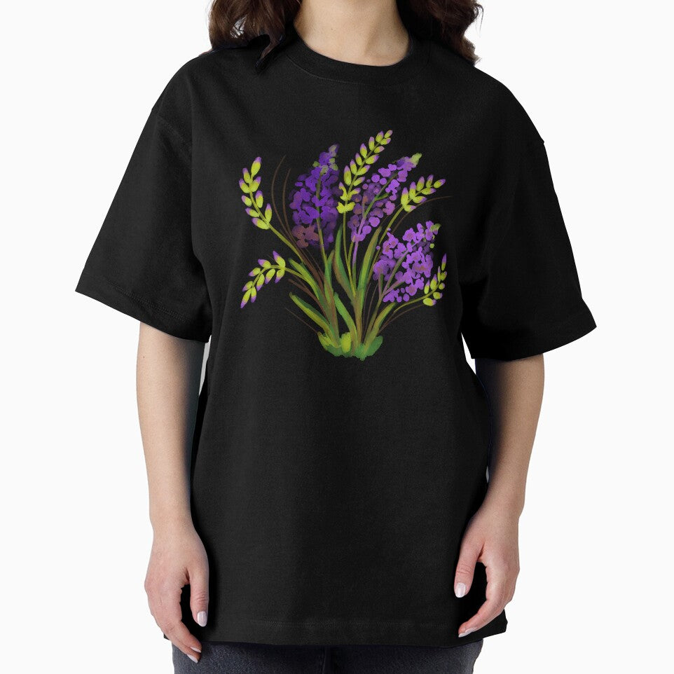 painting of purple flowers (lupine, sage) by JAG2B