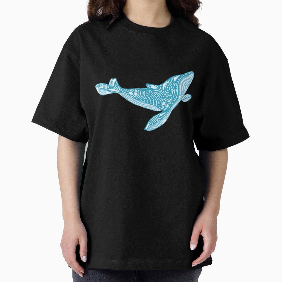 Abstract Decorated Whale Design by antevasinart