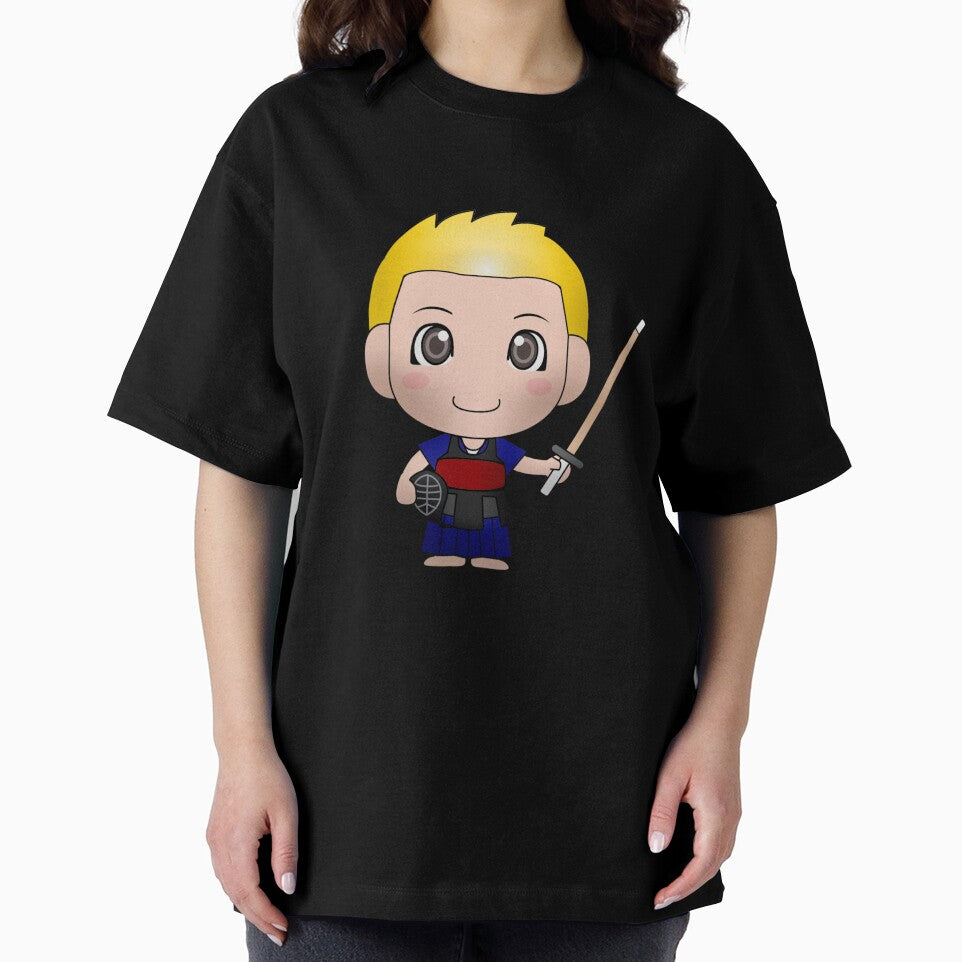 anime chibi kids sports fencing swordplay boy by portrait4you