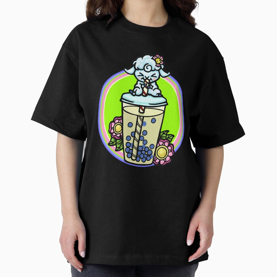 kawaii boba tea by sandpiperstudio
