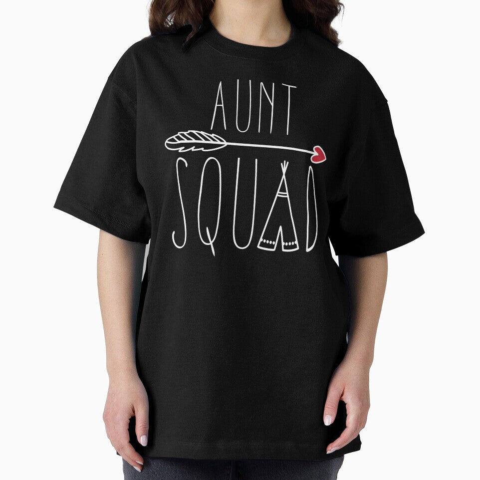 Aunt Squad - Arrow with Heart - Gift for Auntie by peaktee