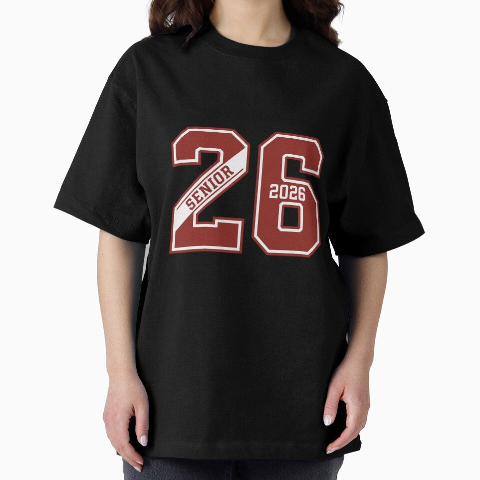 CLASS OF 2026 - MAROON LETTERMAN STYLE SENIOR CLASS 26 by catsdothingz