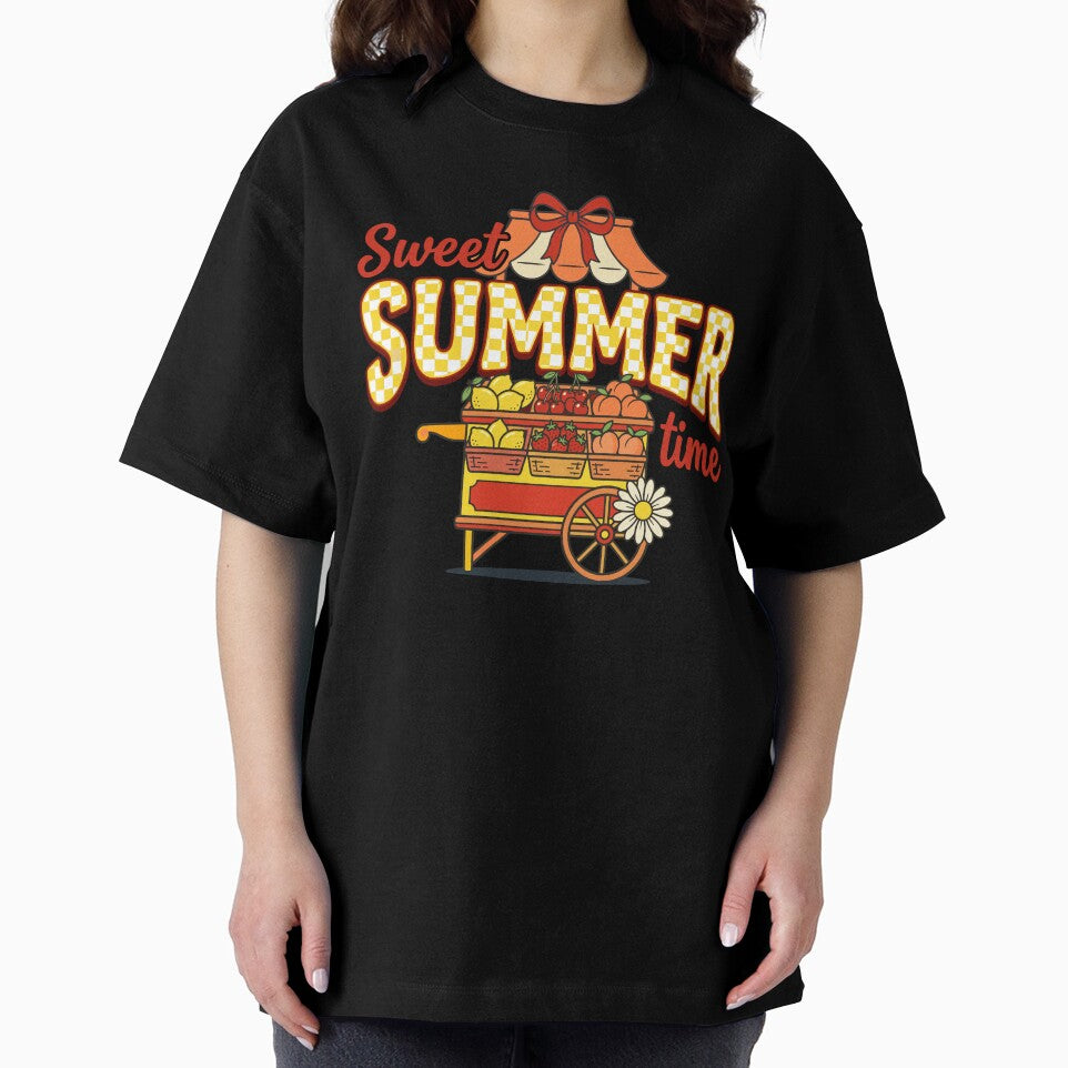 Cute Retro Fruit Stand Summer Time Kids Girls by KroghDs