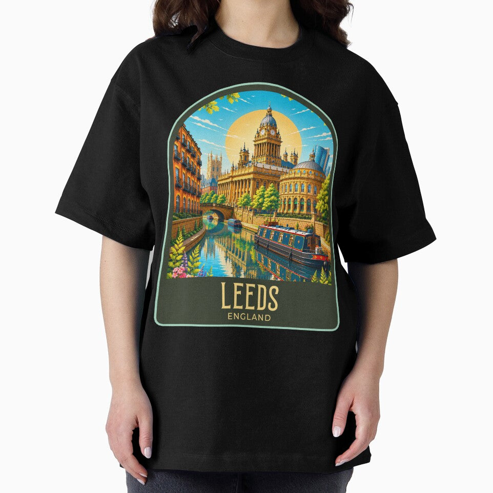 Leeds Vintage Travel Illustration by HomeLivingCo