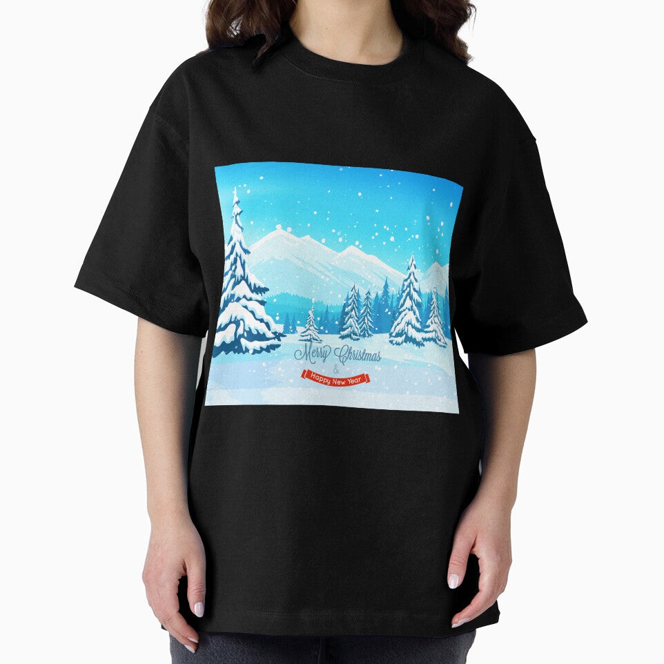 Merry Christmas  and happy new year 2021` winter landscape by mashmosh