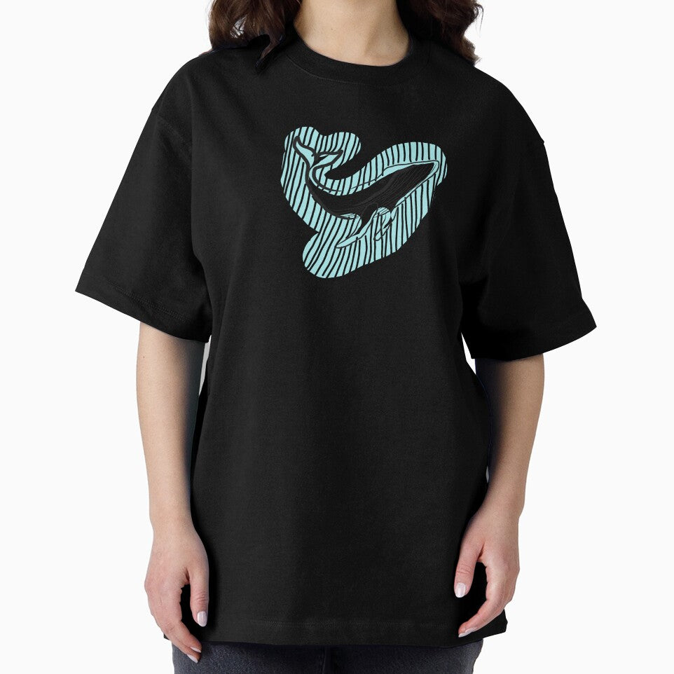 Whale sea minimalist design by Tropical Blood