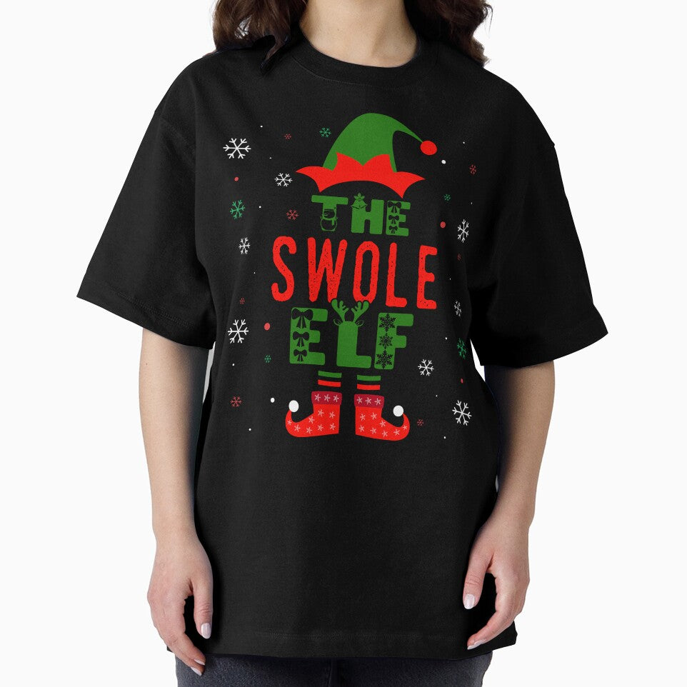 Family Christmas Matching Squad Outfit Elf Funny Gym by artworkbyrihen