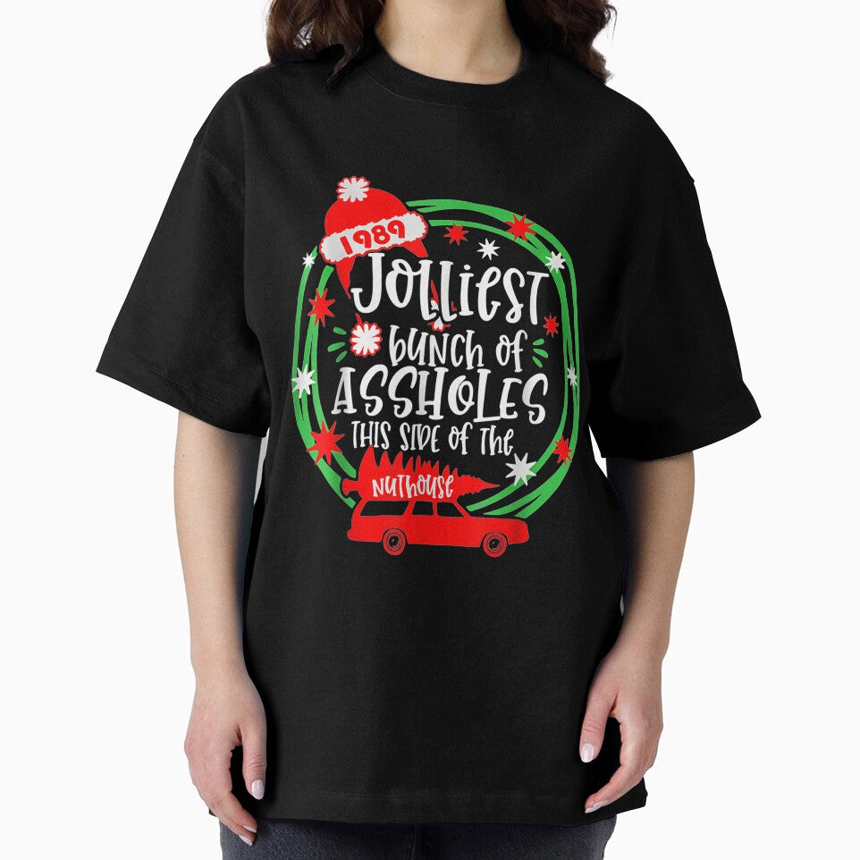 Funny Costume Christmas Tree Truck Jolliest Bunch Of A-Holes by hoangminhsang