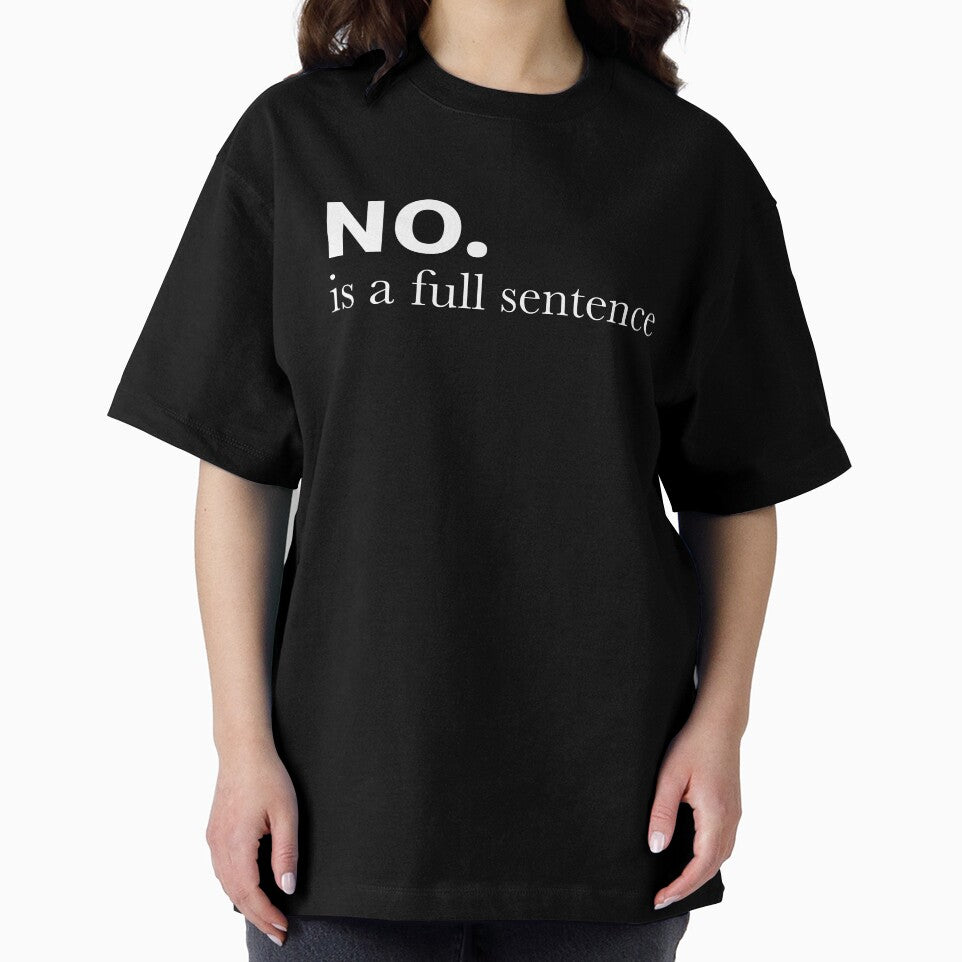 No is a full sentence by Tania Steyn