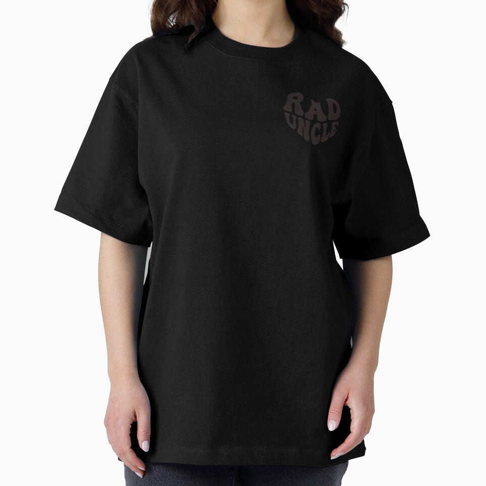 Rad Uncle Heart Retro Typography by WAMTEES