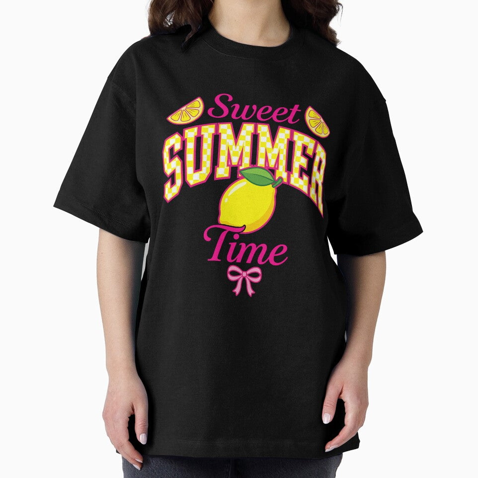 Sweet Summer Time Preppy Lemon Bow by KroghDs