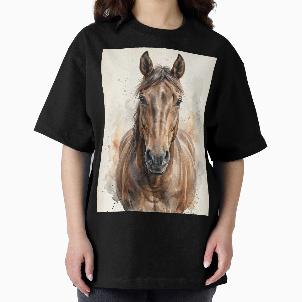 HORSE – Majestic Wilderness Animal Illustration by OmikronStore