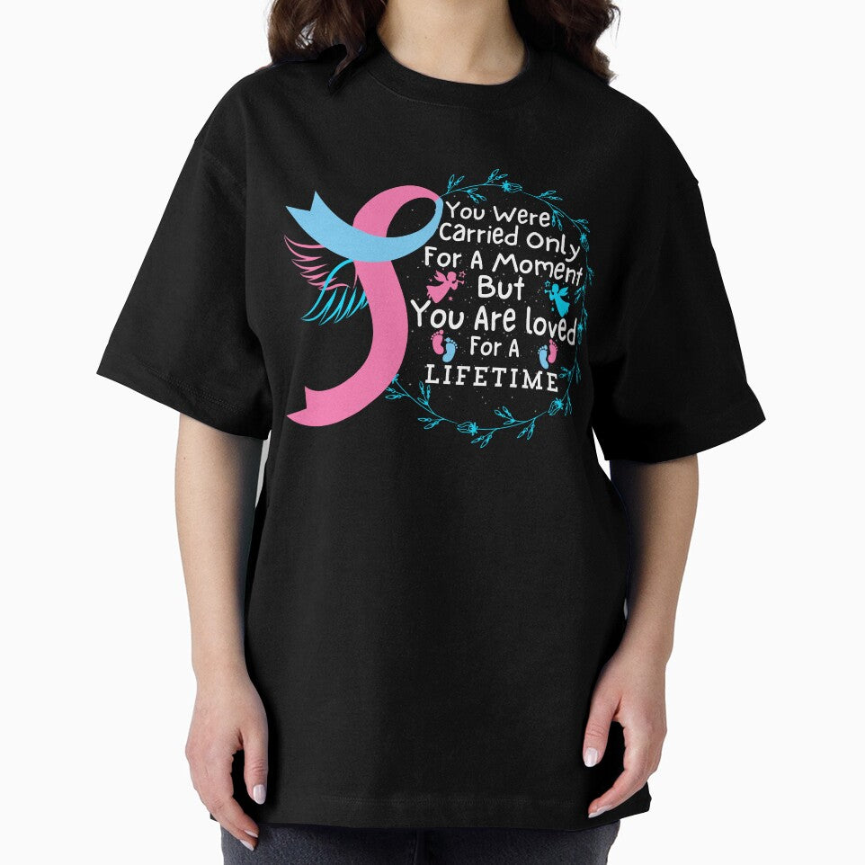 Infant Loss Awareness, Pink Blue Ribbon My Forever Baby Loss Gift, Angel Baby Memorial Gift for Parents by A3-Creations