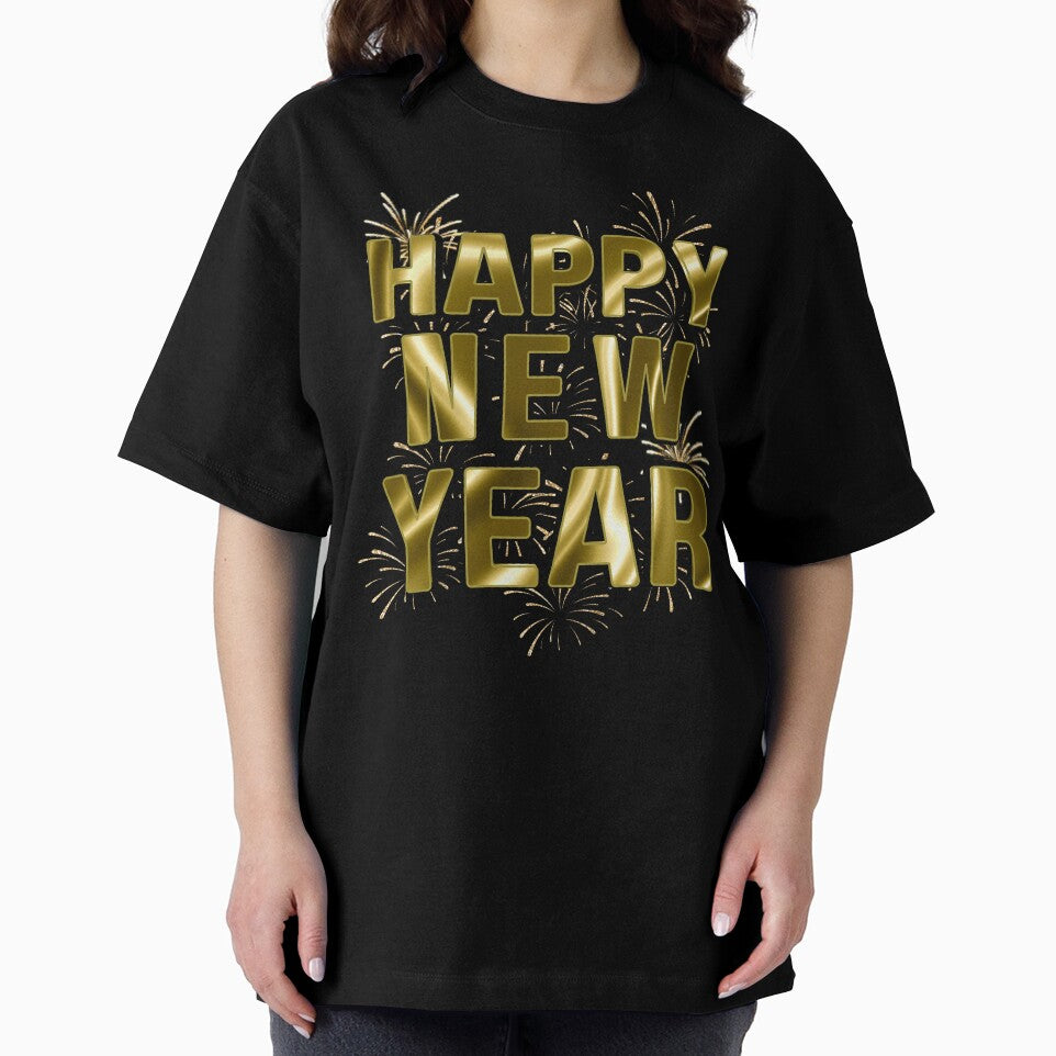 Happy New YEar - Gold Firework by Oz64