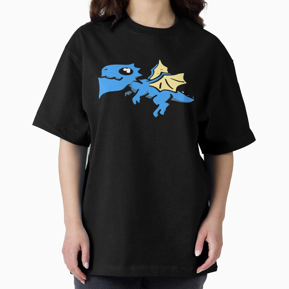 Cute baby BLUE DRAGON kawaii by SweetPeasBoatTs