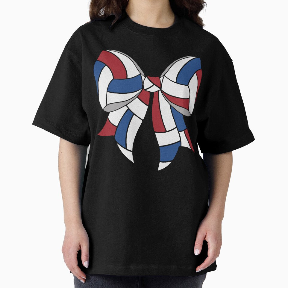 Volleyball Bow by Magnolia Valley Art