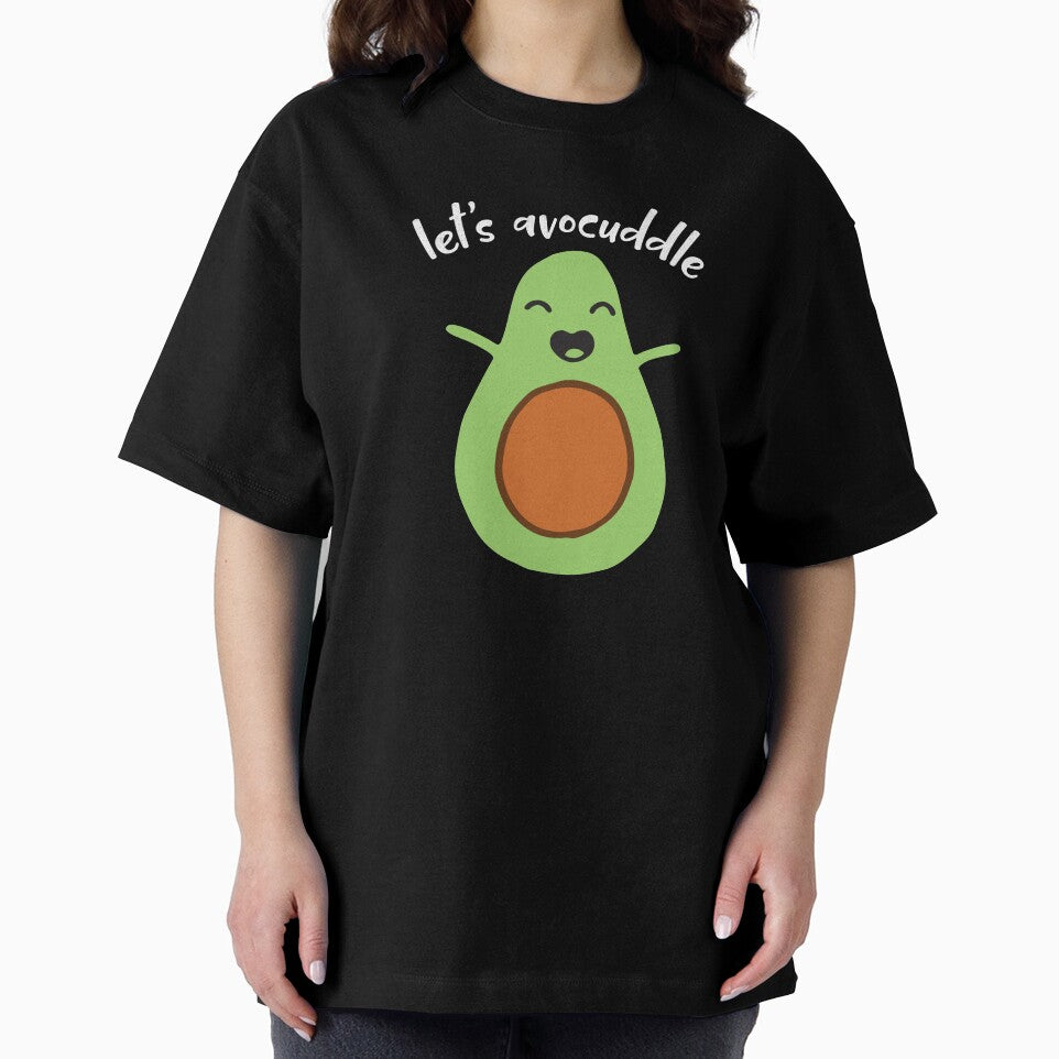 Humor Avocado Let's Avocuddle Adorable Couple His and Hers by ripsydesigns