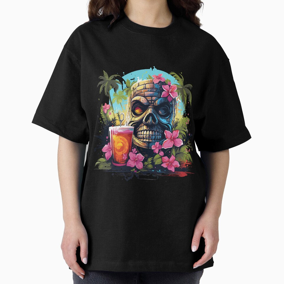 Tiki Statue Next To Beer by VelvetRoom