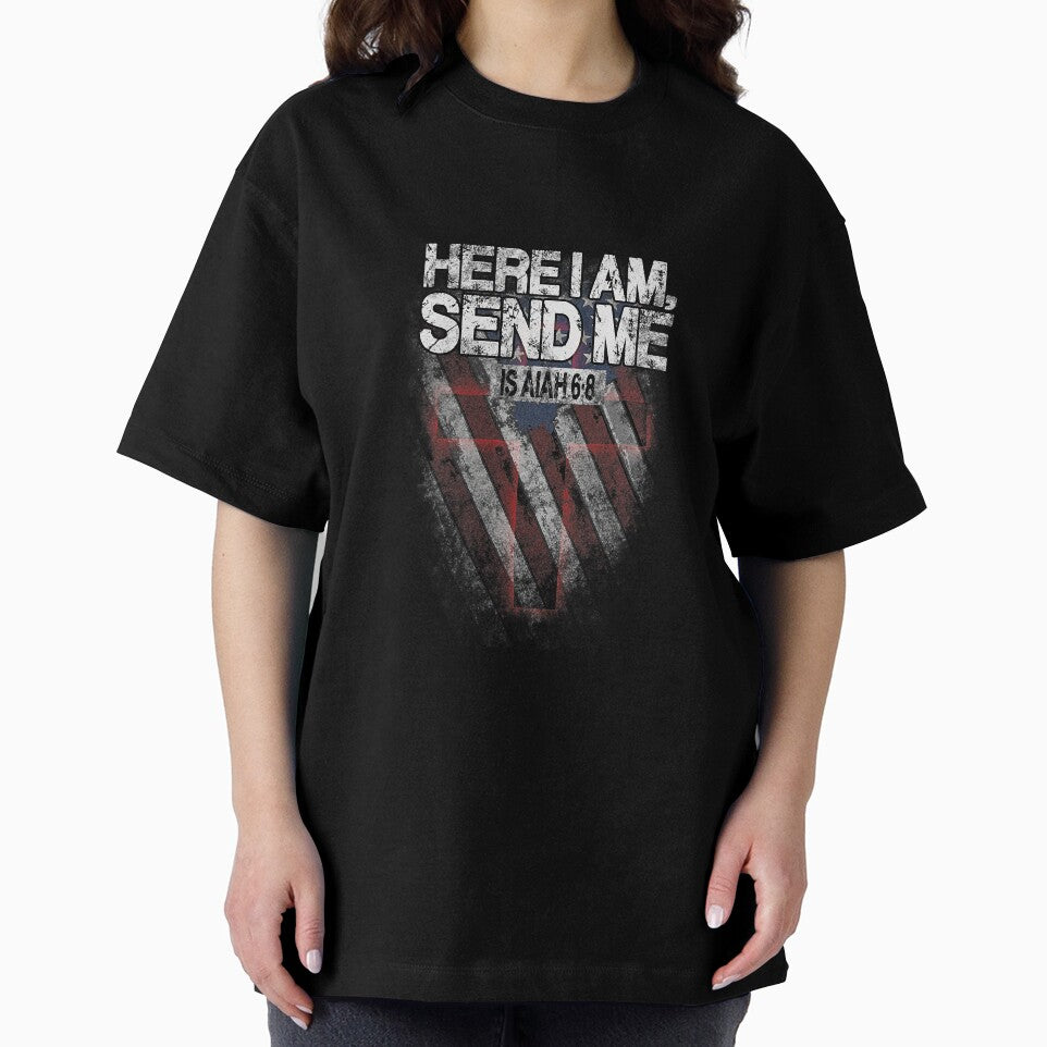 Here I Am Send Me Christian Faith by NeverLoseSF