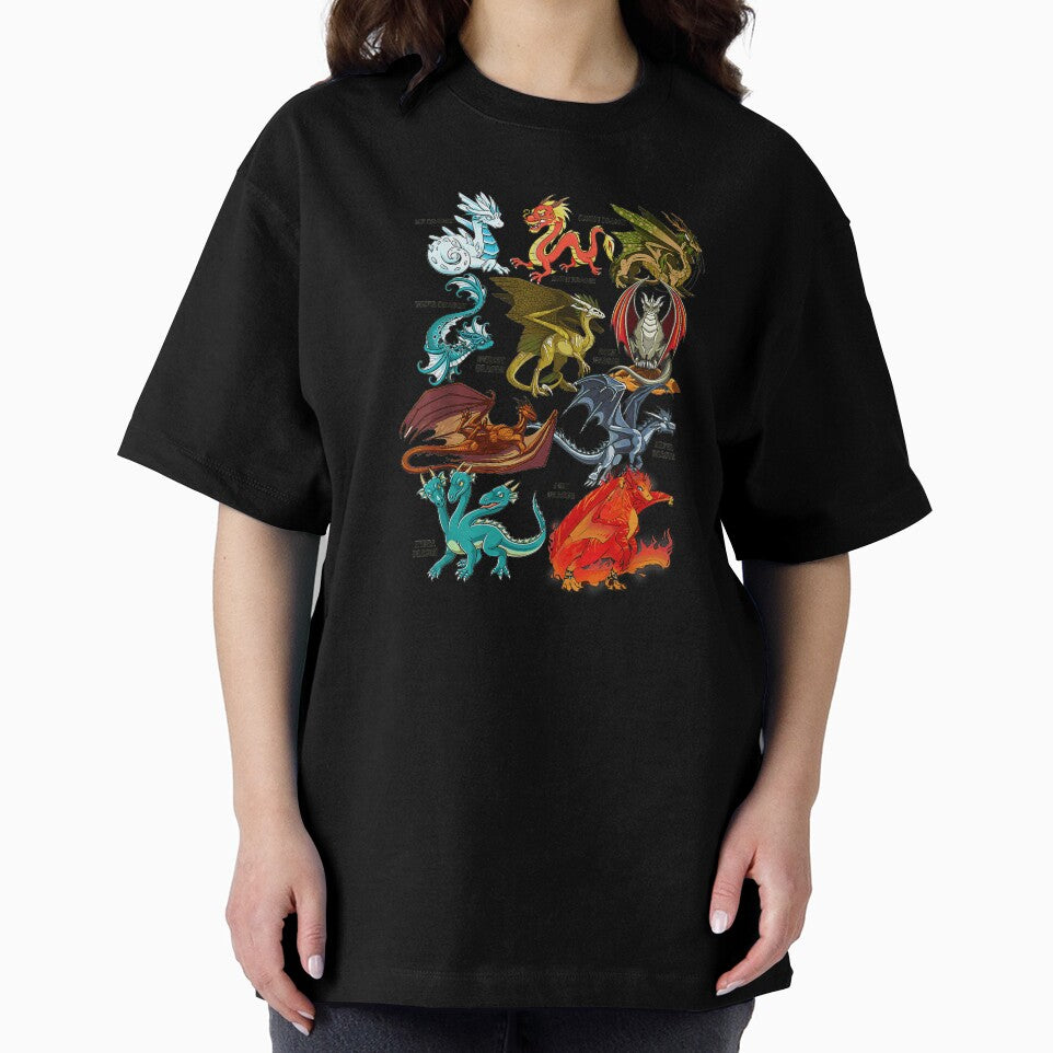 Ice Dragon Water Dragon Desert Dragon Hydra Dragon Forest Dragon Asian Dragon Rock Dragon Silver Dragon Fire Dragon Types Dragon Lover Gift by MOnnroyu