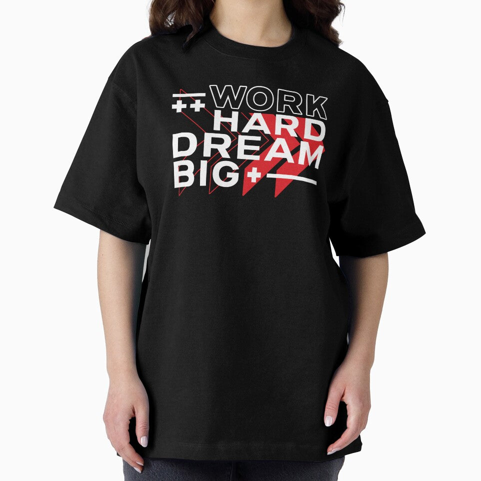 Work Hard Dream Big Motivational Gaming Hustling by wingstar