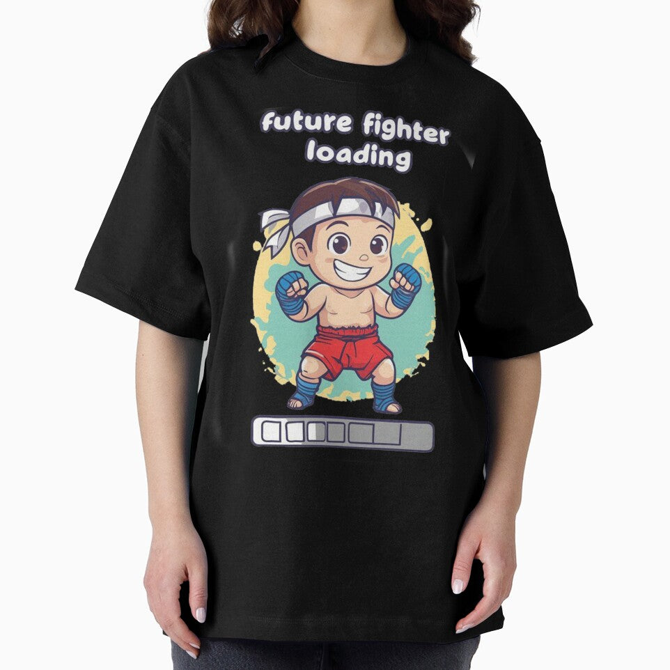 Funny Muay Thai Kids Shirt, Future Fighter Loading, Kids Fighter Tee, Martial Arts Kids Shirt, Mini Fighter Gift by Muay Thai Family Club