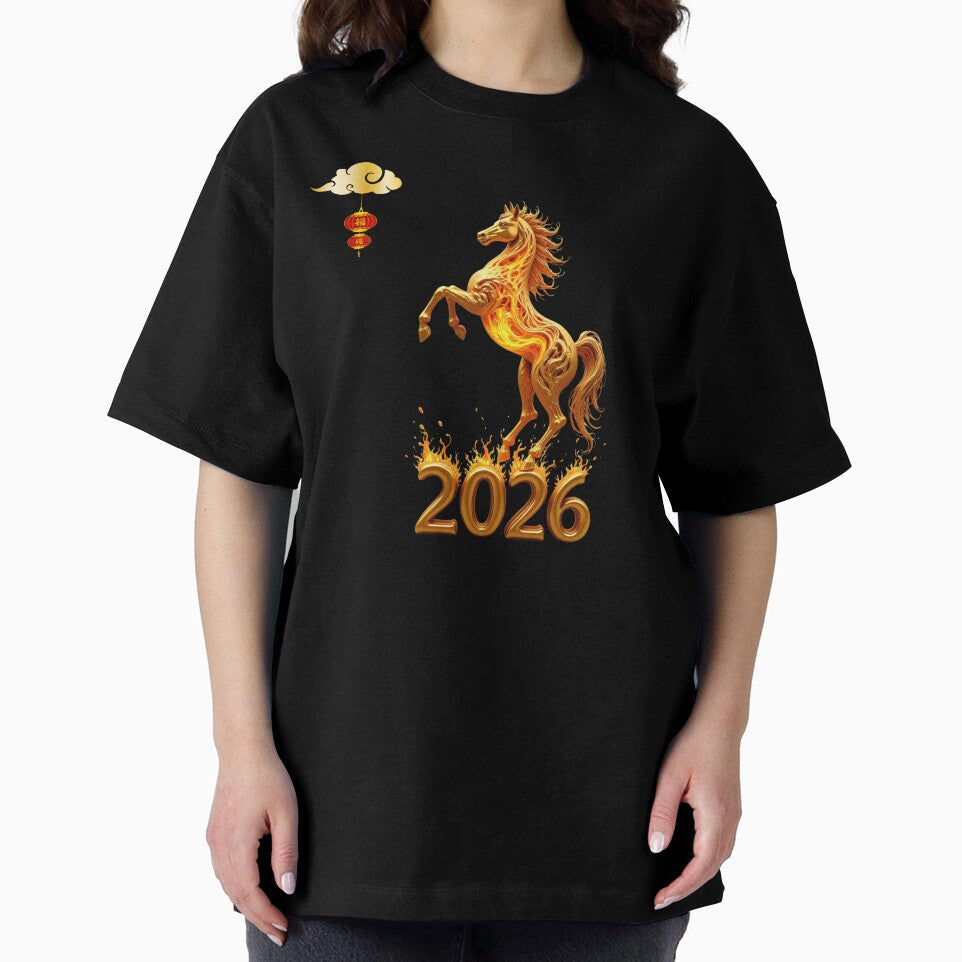 Fire Horse 2026 - Chinese Zodiac Golden Prosperity by fantasy.world