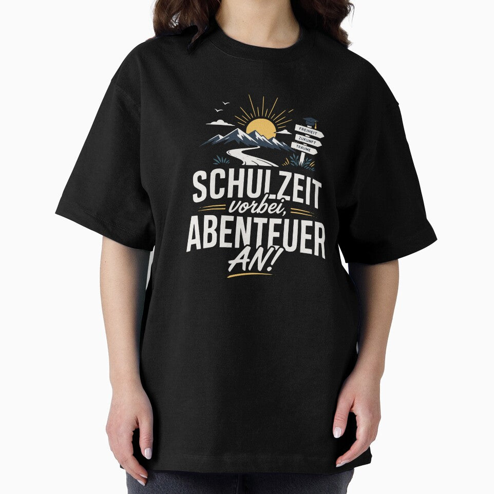 School's out, adventure begins! – Graduation T-shirt by FreshPixelArt