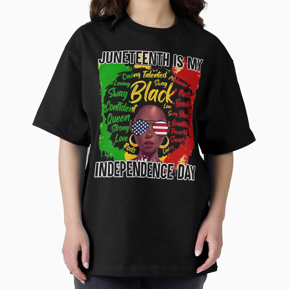 BLACK WOMEN JUNETEENTH IS MY INDEPENDENCE DAY by Emanuel48473