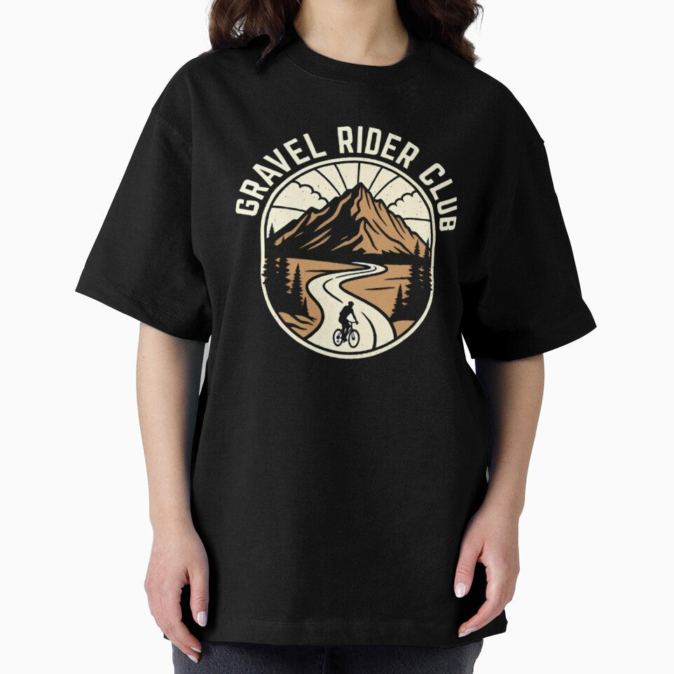 Gravel Rider Club Mountain Path by Linework Studio