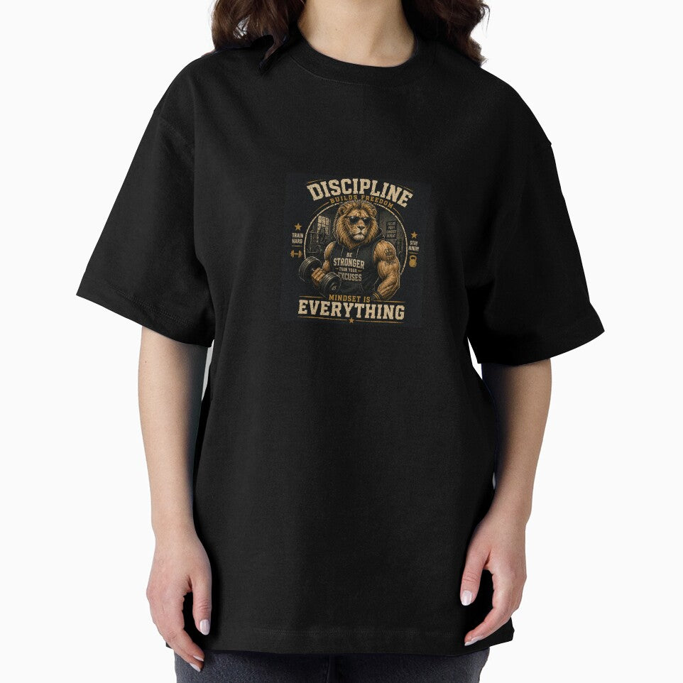 Motivational Lion Gym Design by FreshPackDesign
