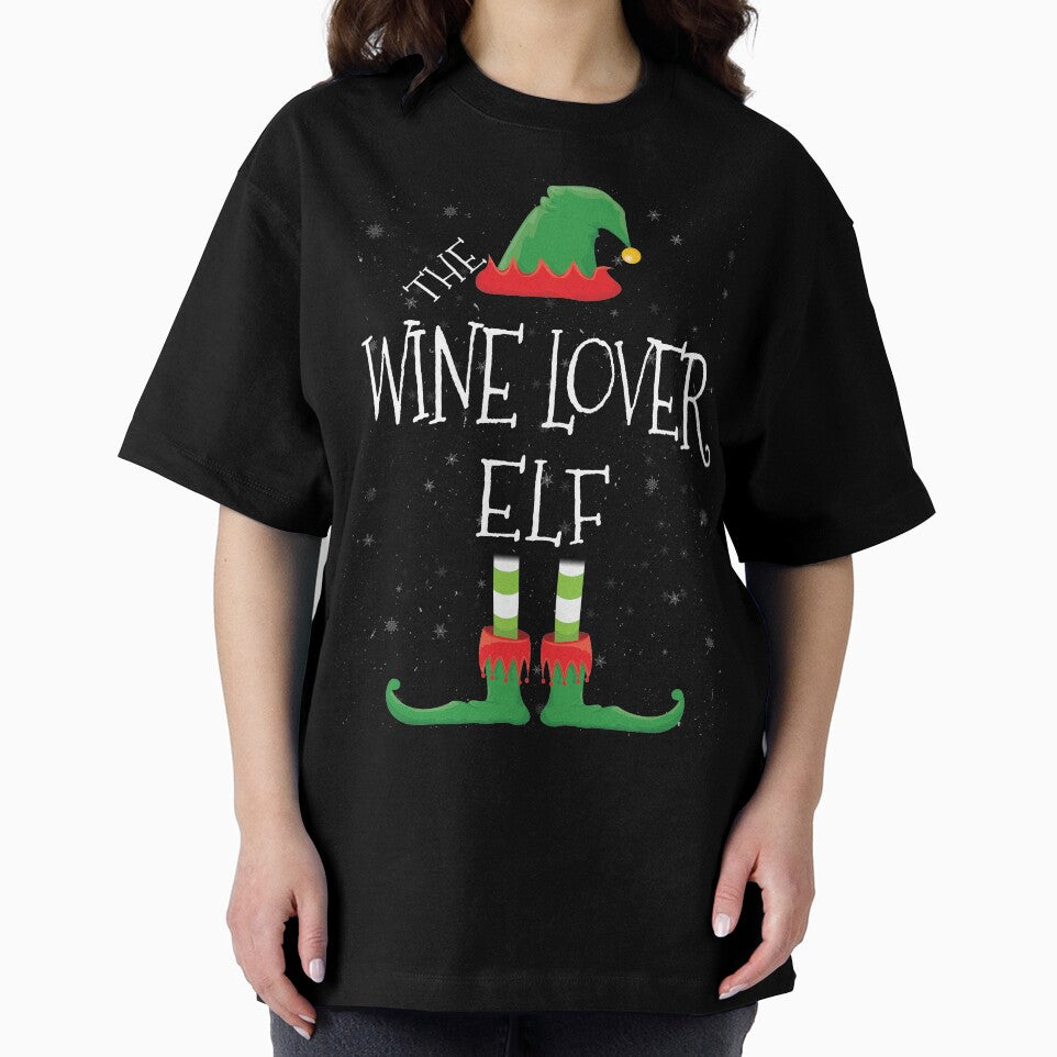 Wine Lover Elf Family Matching Christmas Group Funny Gift by DavisHasari