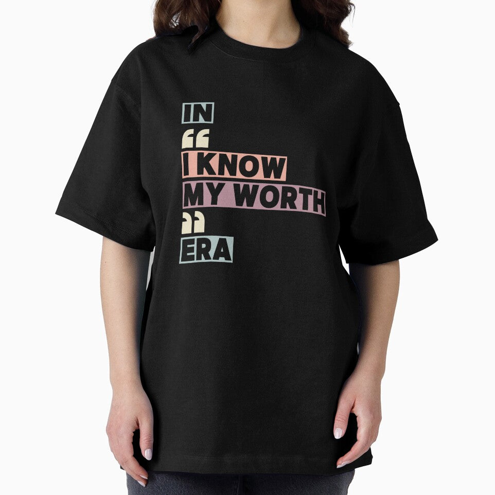 In "I Know My Worth" Era - Statement Message Gift by MyCozyCorner24
